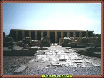 Le temple d'Abydos