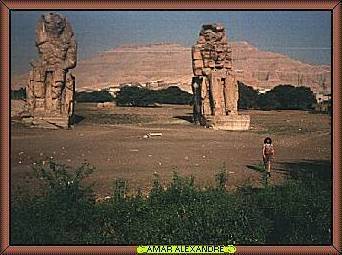 Les colosses de Memnon